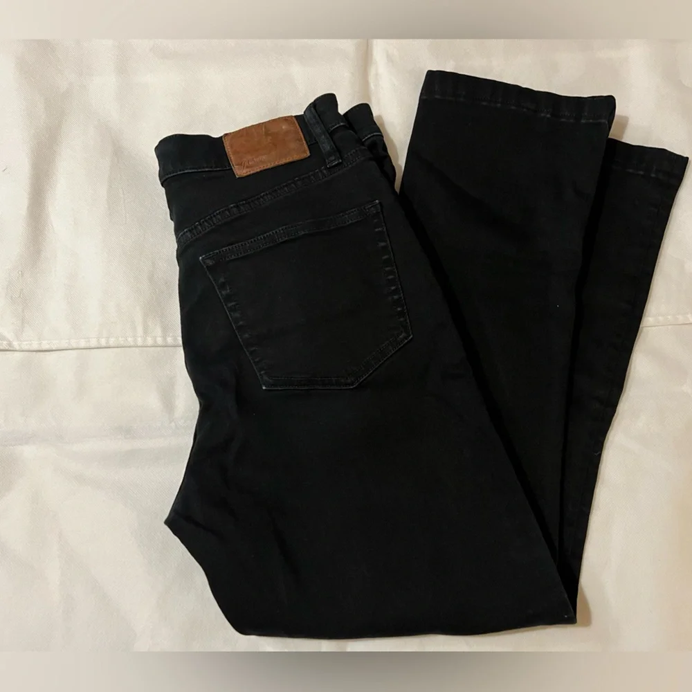J. Crew Black Ankle-Cropped Jeans